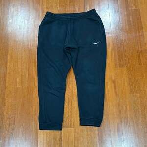 Nike Vintage Sportswear Club Fleece Tapered Joggers Black Mens Size XL